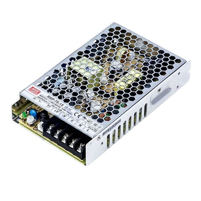 Преобразователь AC-DC сетевой Mean Well RSP-75-15 151257