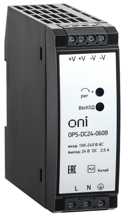 Блок питания  ONI OPS-DC24-060B 151287