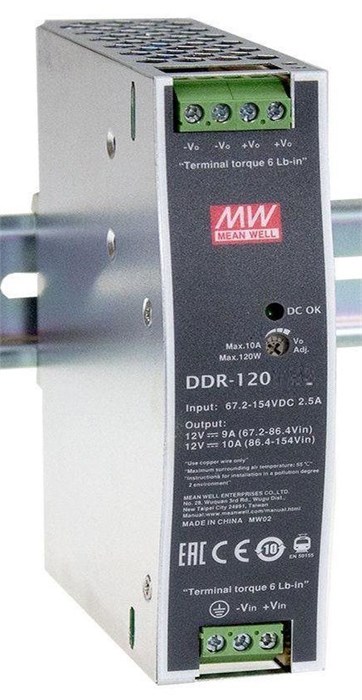 Преобразователь DC-DC модульный Mean Well DDR-120D-48 151313