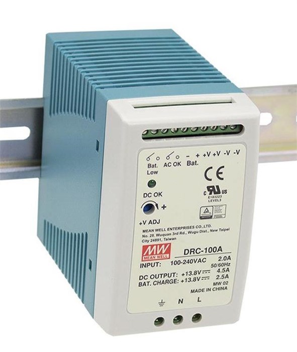 Преобразователь AC-DC сетевой Mean Well DRC-100A 151315