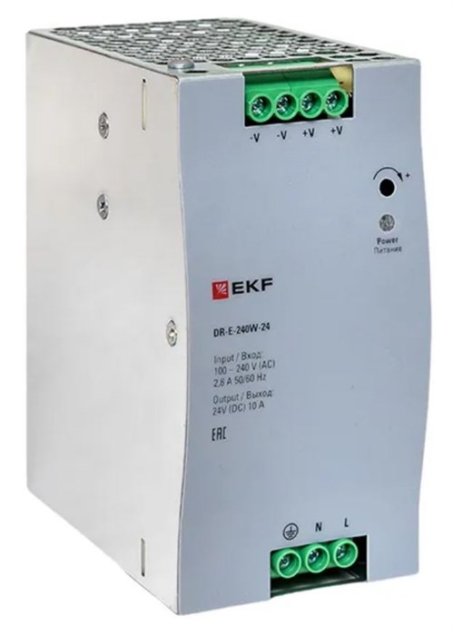 Блок питания  EKF DR-E-240W-24 151541