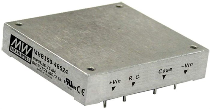 Преобразователь DC-DC модульный Mean Well MHB150-48S24 151628