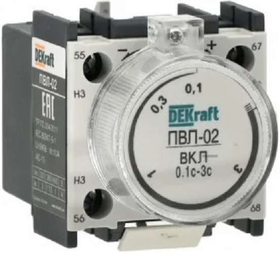 Приставка выдержки времени  DEKraft 22182DEK 151890