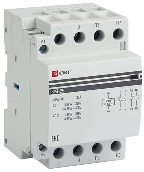 Контактор  EKF km-3-25-22 151957