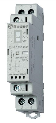 Контактор модульный FINDER 223202304520 152024