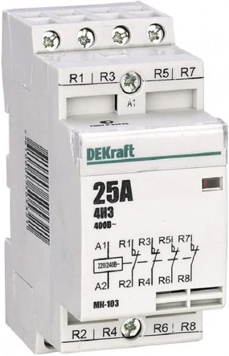 Контактор модульный DEKraft 18054DEK 152033