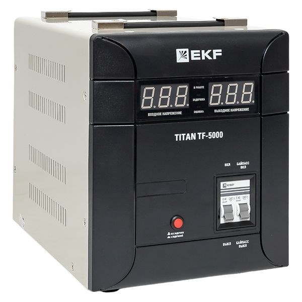 Стабилизатор напряжения симисторный EKF stab-TF-5000 152643