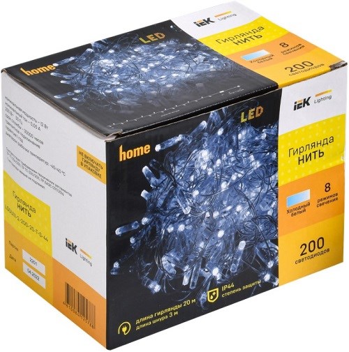Гирлянда  IEK LGDU111-1-200-20-T-S-44 152925