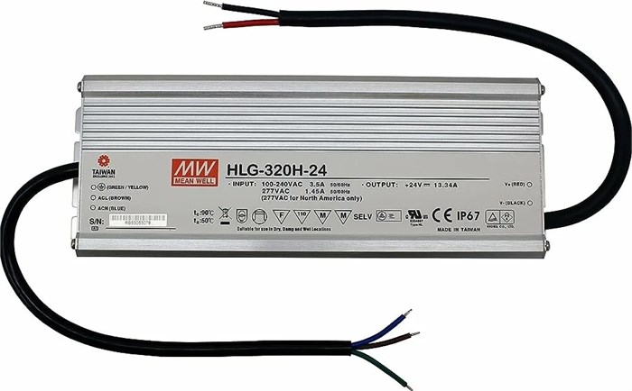 Драйвер светодиодный  Mean Well HLG-320H-24 153650