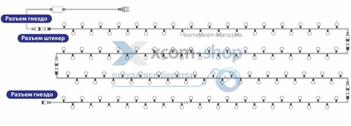 Гирлянда  NEON-NIGHT 303-509-2 153686