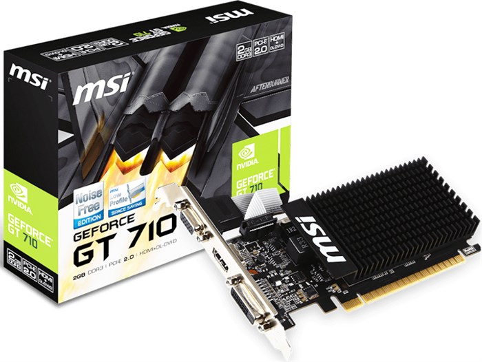 Видеокарта;MSI;GeForce GT;710;(GT;710;2GD3H;LP) 104630