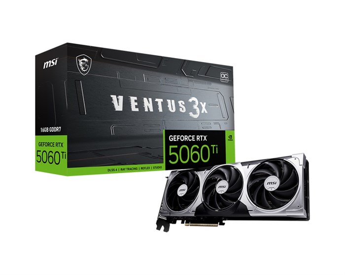Видеокарта;MSI;GeForce;RTX;5060;TI;VENTUS;3X;OC;(RTX;5060;Ti;16G;VENTUS;3X;OC) 104655