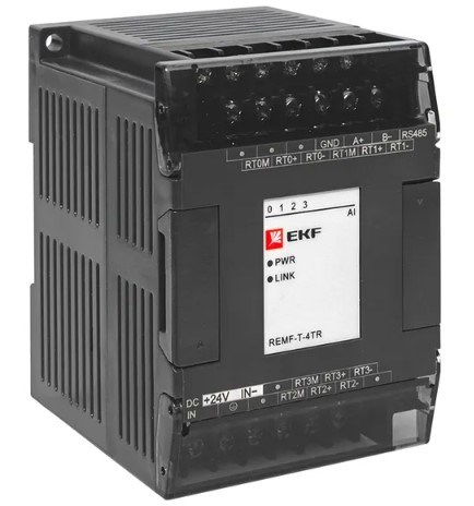 Модуль ввода термосопротивлений EKF REMF-T-4TR 154299