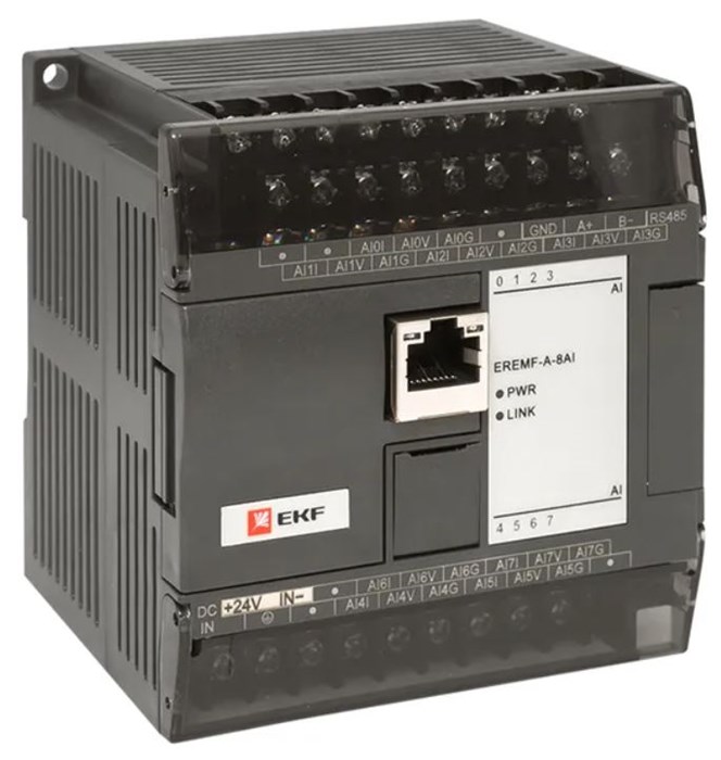 Модуль аналогового ввода EKF EREMF-A-8AI 154343