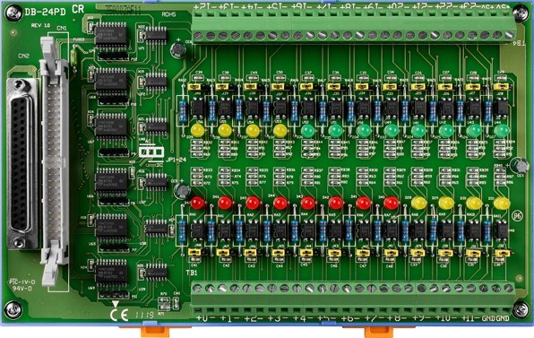 Плата  ICP DAS DB-24PD/DIN CR 154365