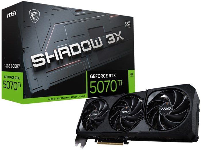 Видеокарта;MSI;GeForce;RTX;5070;TI;SHADOW;3X;OC;(RTX;5070;Ti;16G;SHADOW;3X;OC) 104669