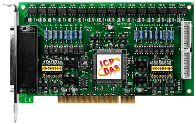 Плата  ICP DAS PCI-P16POR16U CR 154469