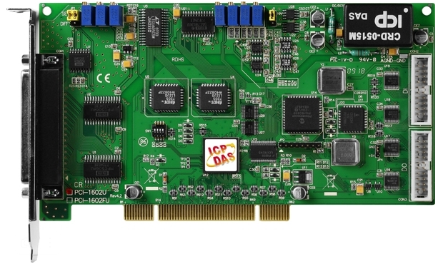 Плата  ICP DAS PCI-1602U CR 154607