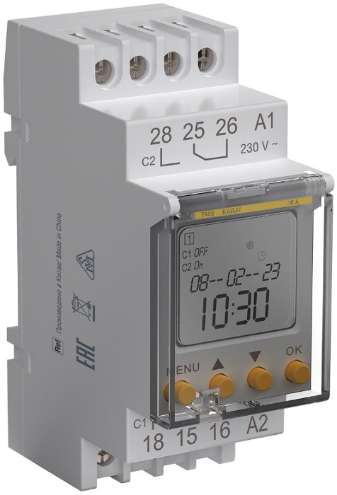 Таймер  IEK MTA-A-16 154675
