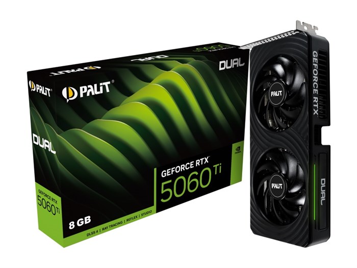 Видеокарта;Palit;GeForce;RTX;5060;TI;DUAL;(NE7506T019P1-GB2062D) 104686