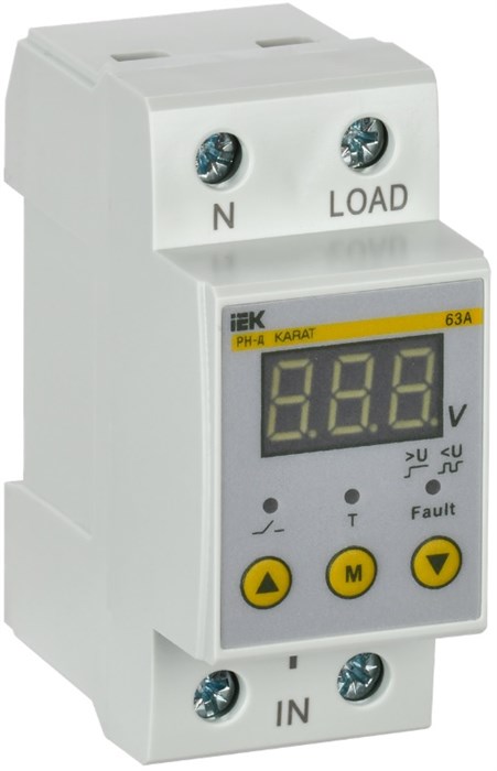 Реле напряжения IEK IVR21-1-63 154731
