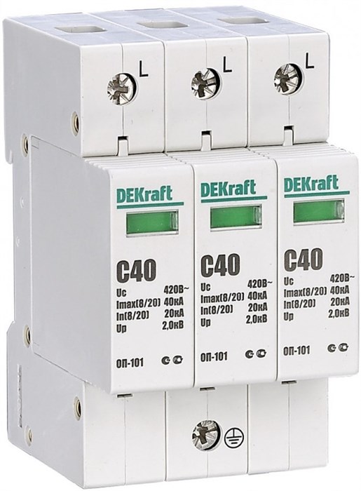 Ограничитель перенапряжений  DEKraft 18017DEK 154849