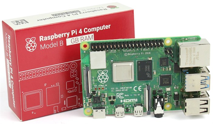 Микрокомпьютер  Raspberry Pi 4 Model B 1GB 154917