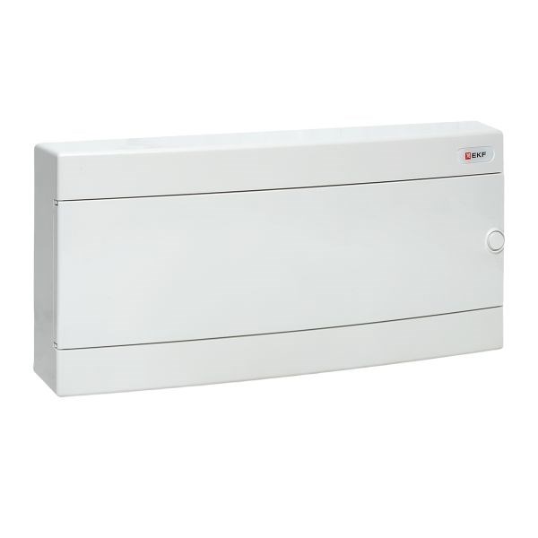 Щит распределительный навесной EKF ux-1x24-nw 155431