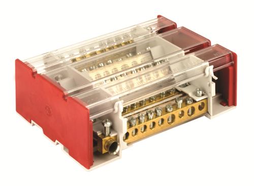 Блок распределительный на DIN рейку DKC BD3160164 155987