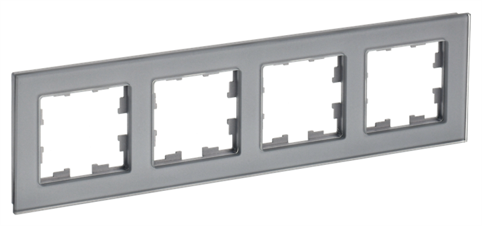 Рамка четверная  IEK BR-M42-G-K03 156774