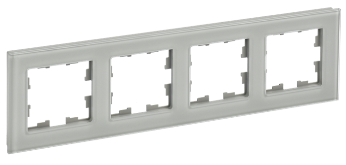 Рамка четверная  IEK BR-M42-G-K30 156776