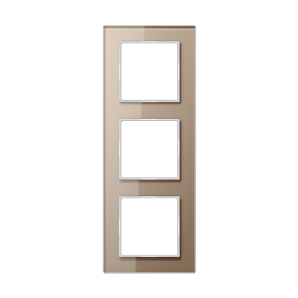 Рамка  Jung AC583GLCH 157007