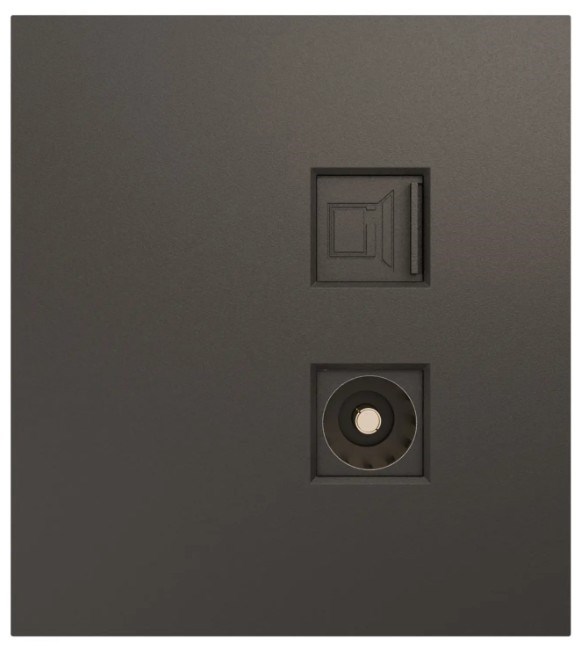 Розетка компьютерная  KRANZ KR-78-0722-6 157036