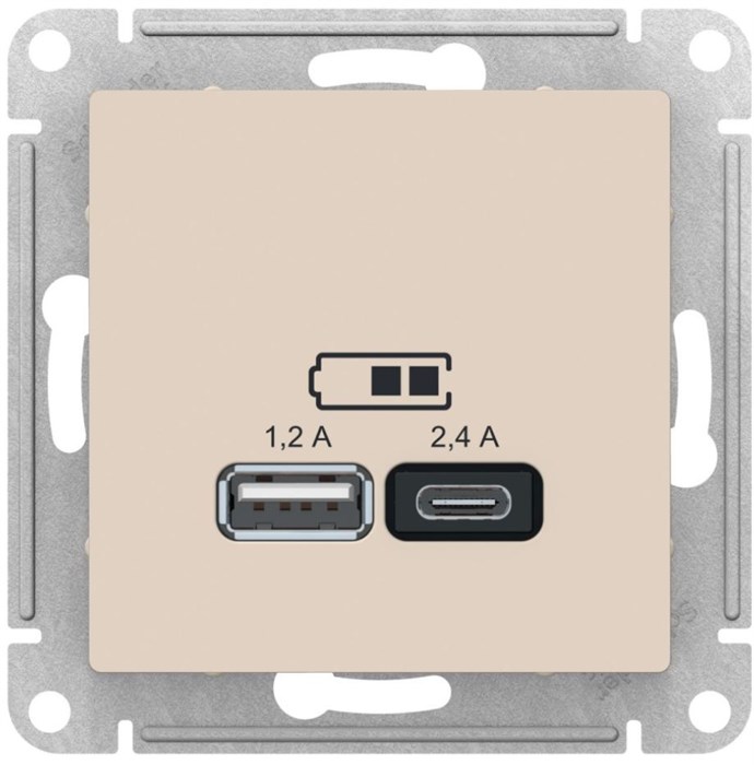 Розетка USB  Systeme Electric ATN000239 157125