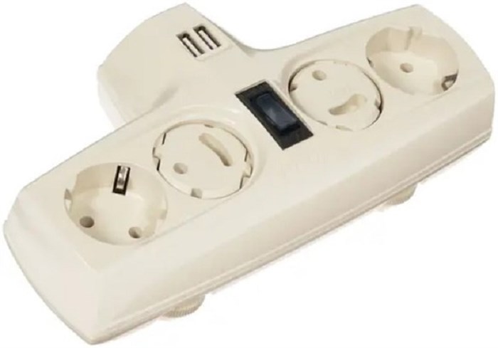 Сетевой фильтр  ZIS Pilot T USB 157324