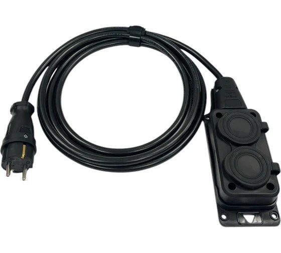 Удлинитель силовой iTOK i-CONNECT-COLOR-SU-KG-315-2-54-15-BLACK 157336