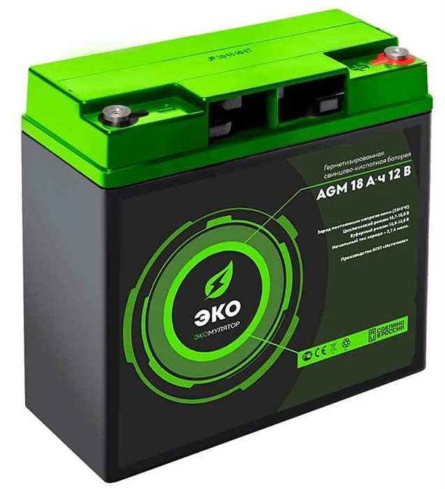 Батарея;аккумуляторная;;Источник;ЭКО;ЭКО;12-18 100737