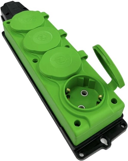Удлинитель силовой iTOK i-CONNECT-COLOR-SUR-PVS-315-3-54-30-GREEN 158024