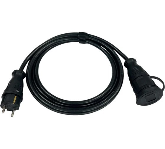 Удлинитель силовой iTOK i-CONNECT-COLOR-SU-KG-325-1-44-20-BLACK 158044