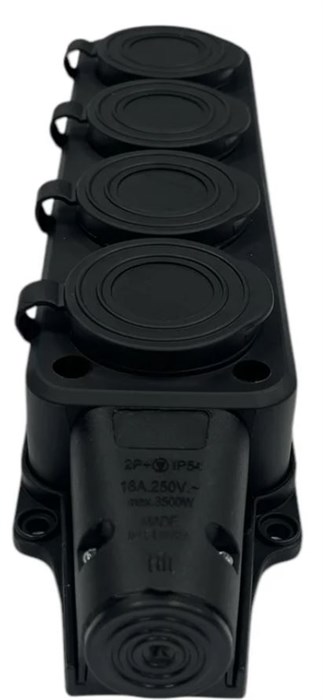 Удлинитель силовой iTOK i-CONNECT-COLOR-SU-KG-215-4-54-40-BLACK 158048