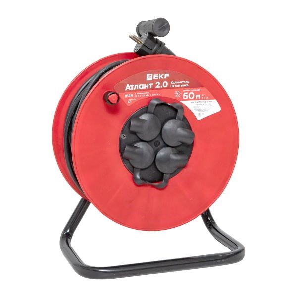 Удлинитель на катушке EKF UKA02-16-315R-4-50-IP44 158569