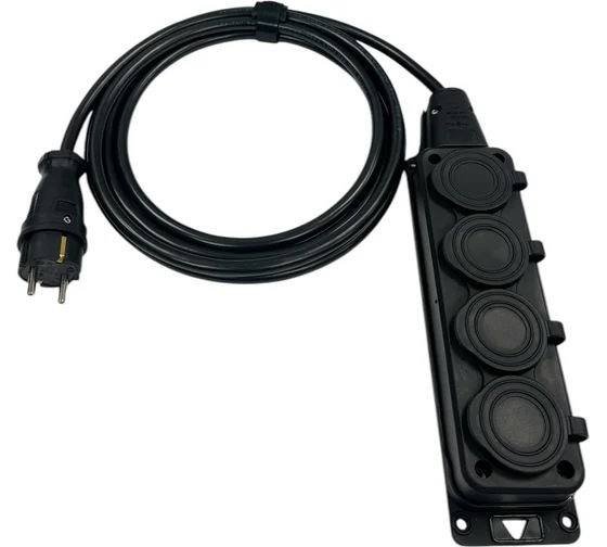 Удлинитель силовой iTOK i-CONNECT-COLOR-SU-KG-325-4-54-40-BLACK 158604