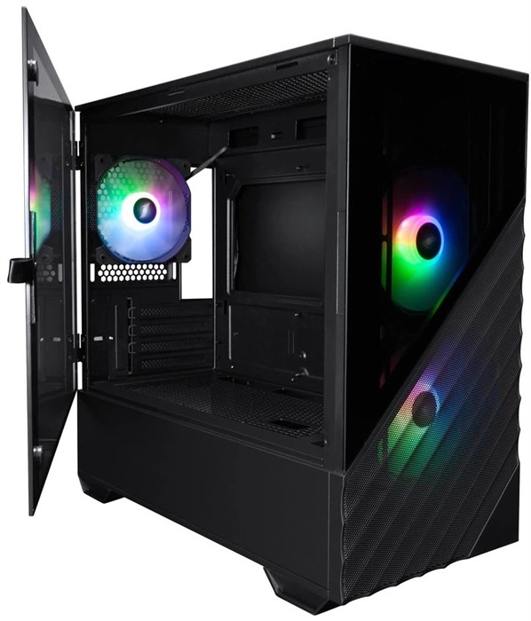 Корпус;mATX;1STPLAYER;D7-BK-3F7 105030