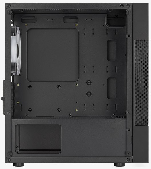 Корпус;mATX;AeroCool;Atomic;Lite-G-BK-v2 105129