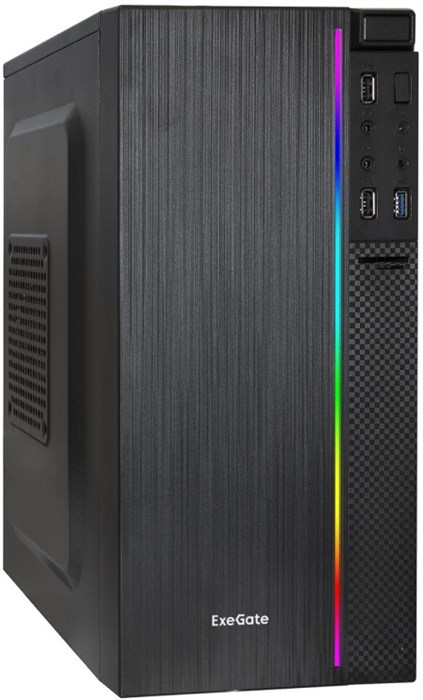 Корпус;mATX;Exegate;mEVO-9302-RGB-700W-12 105572