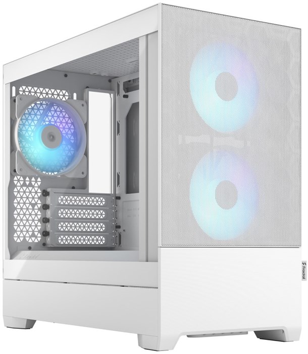 Корпус;mATX;Fractal;Design;Pop Mini Air RGB White TG Clear Tint 105699