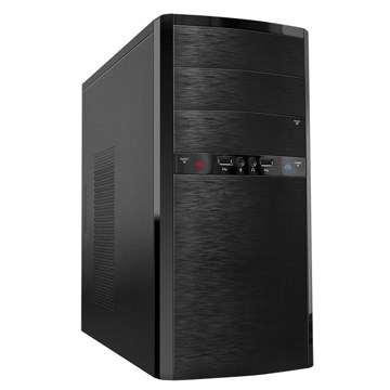 Корпус;mATX;Powerman;ES722BK;USB2.0;400W 105749