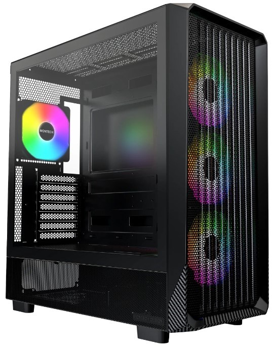 Корпус;ATX;Montech;X5;Black 105853