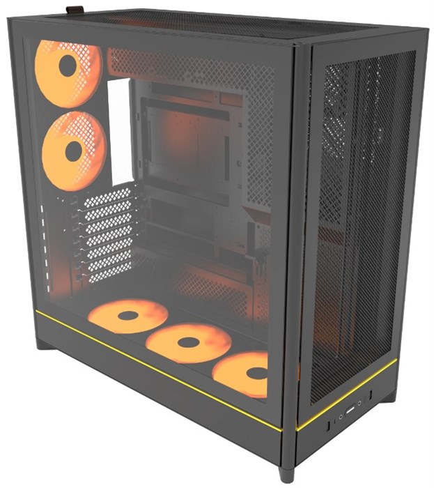 Корпус;ATX;Montech;HS01;PRO;BLACK 105883