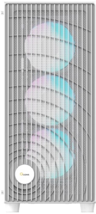 Корпус;ATX;Ocypus;Gamma-C70-WH ARGB 105912